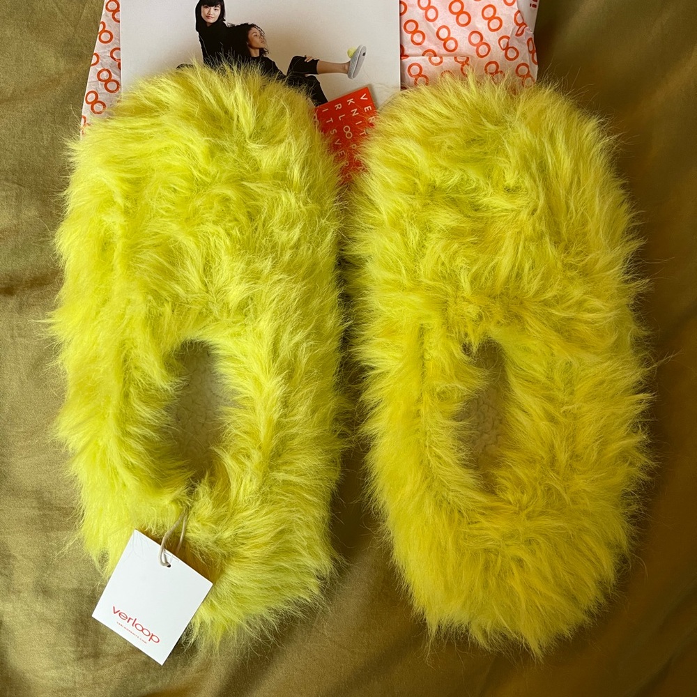 Verloop Faux Fur Fuzzy Slipper
